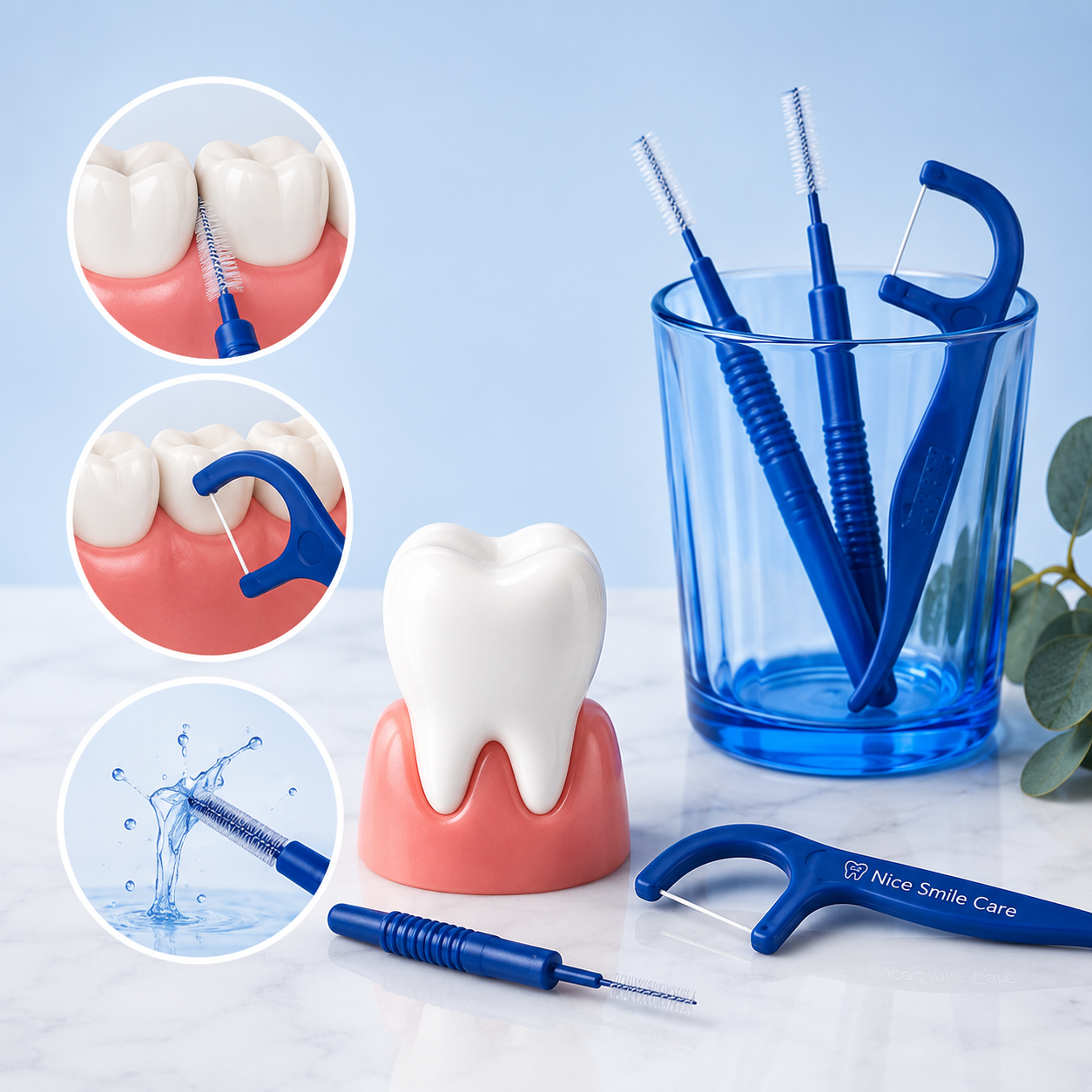 Le nettoyage interdentaire pour des dents en bonne santé