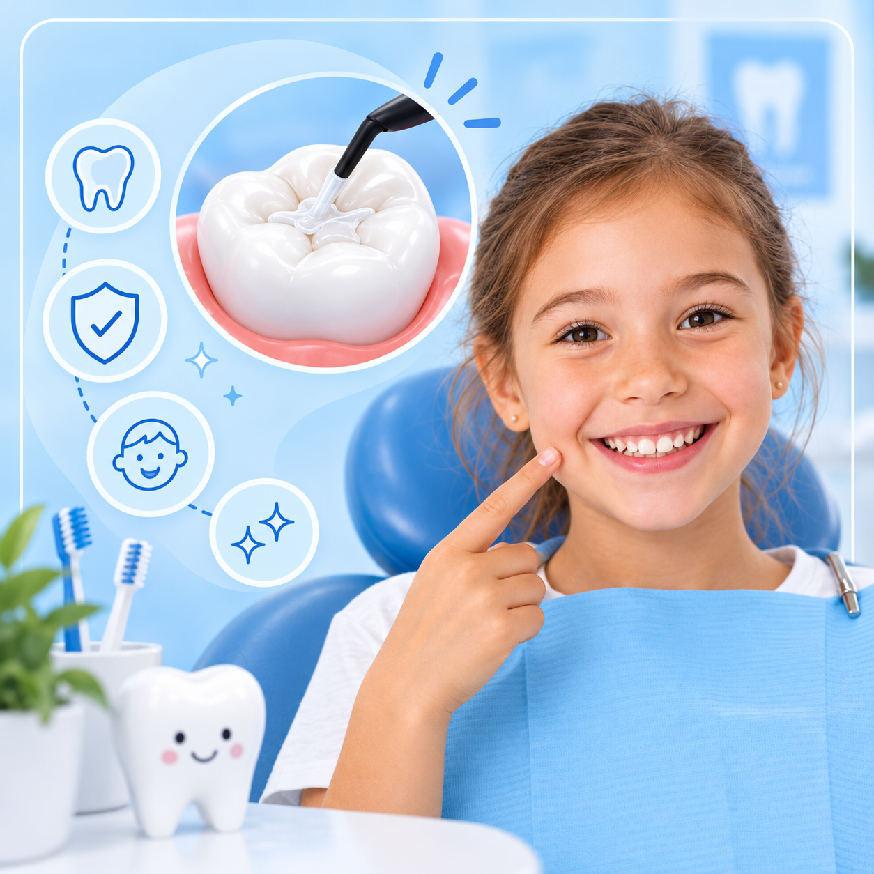 Protéger les dents avec le scellement