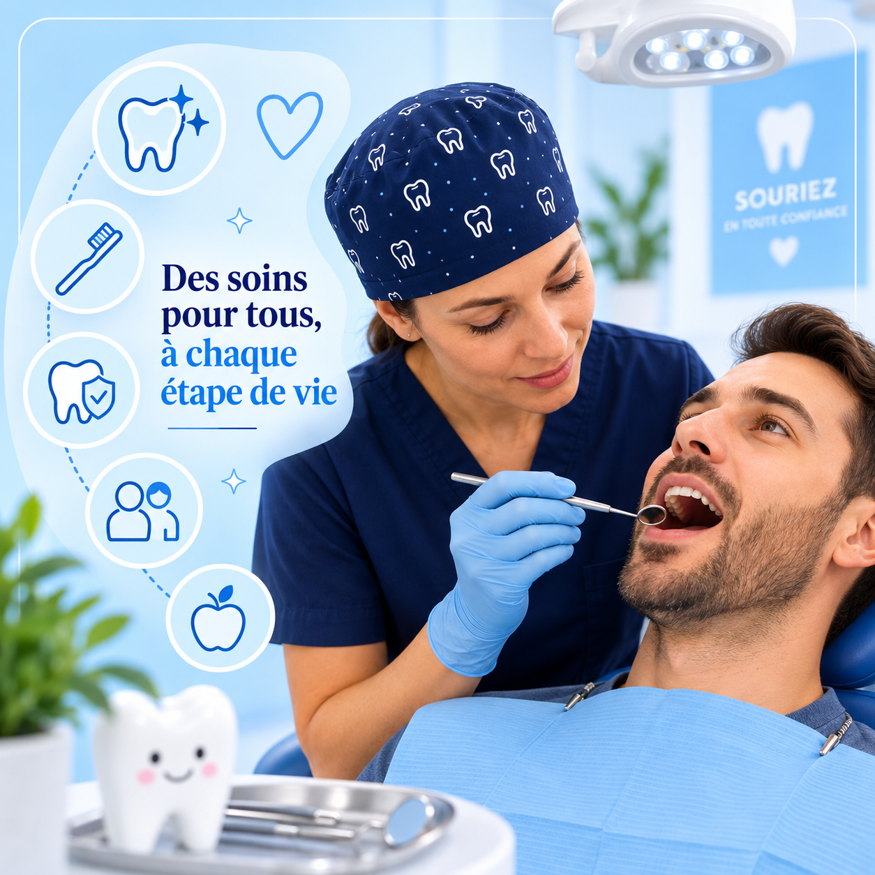 Des soins adaptés à tous